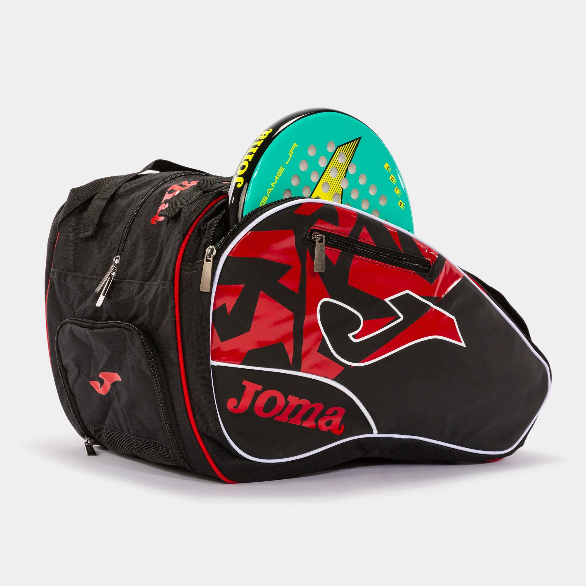 Joma Master Paddle Bag Black Red