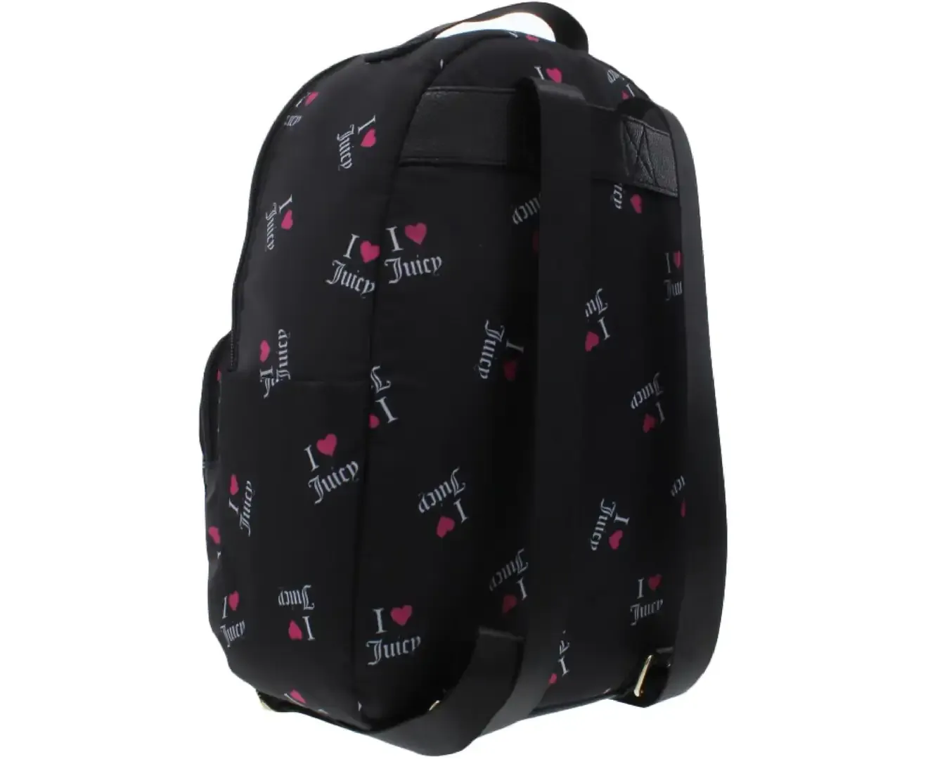 JUICY COUTURE I Heart Juicy Logo Backpack Bag in Black