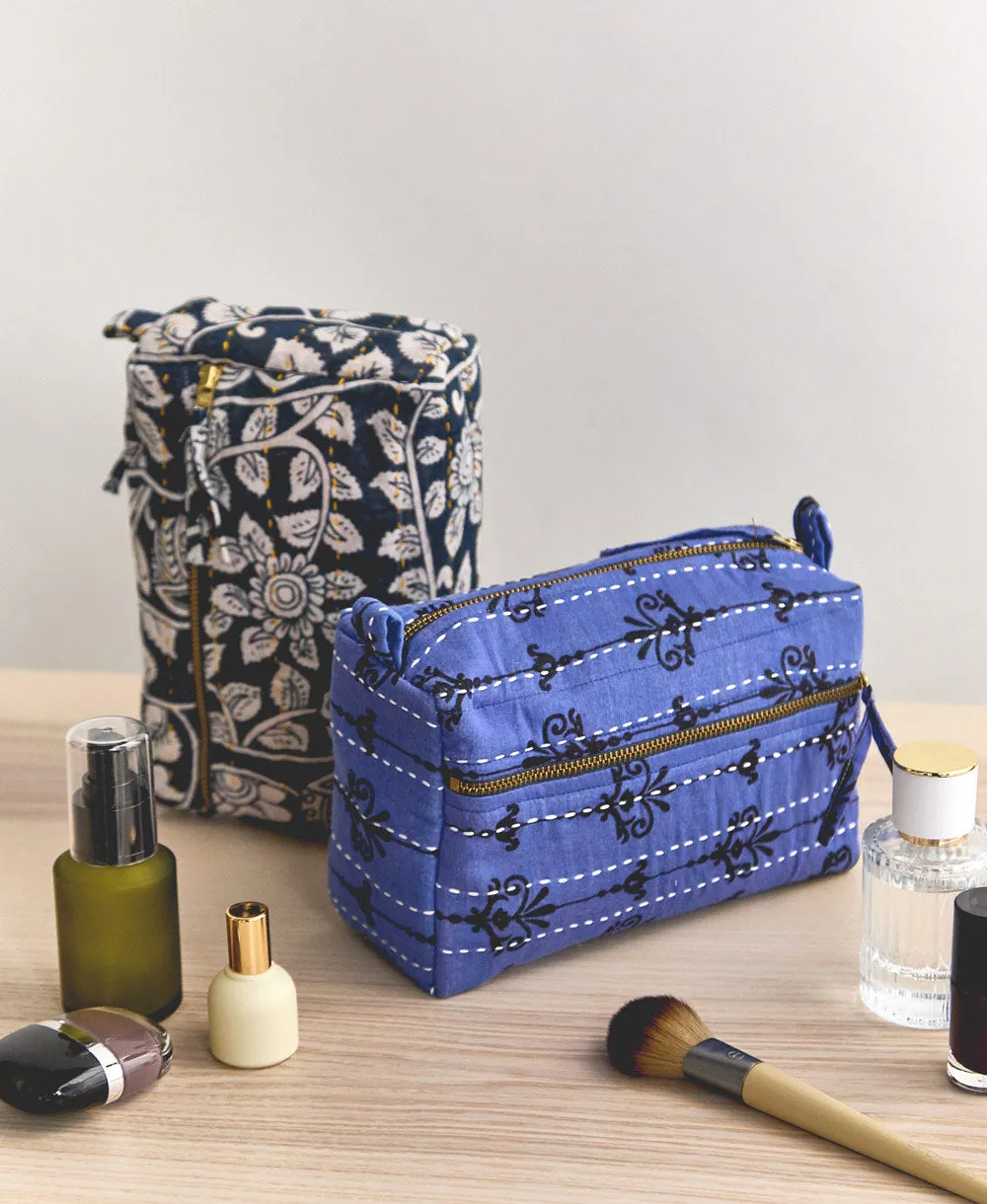 Kantha Medium Toiletry Bag - No. 240715