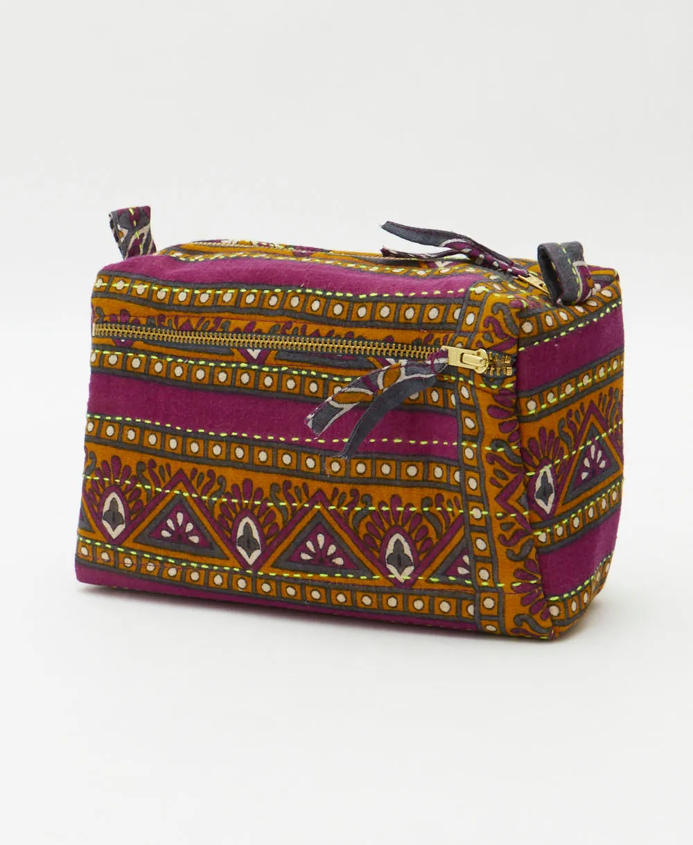 Kantha Medium Toiletry Bag - No. 240715