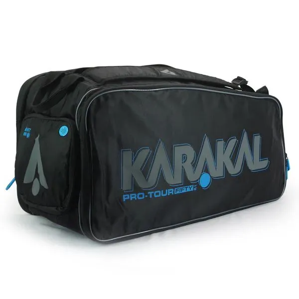 Karakal Pro Tour Fifty 2.1 Short/Junior Portable Racket Bag Blue