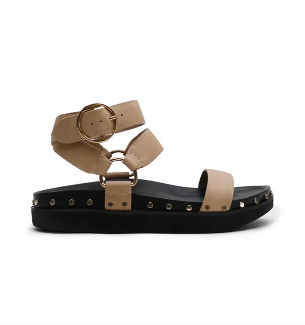 La Tribe Studded Sandal 0121 - Beige