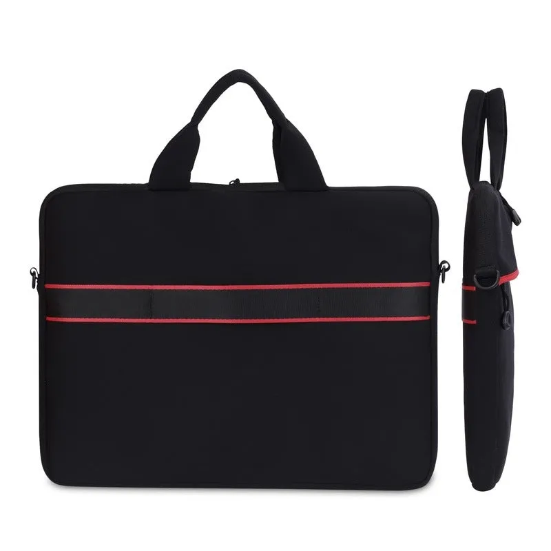 Laptop Sleeve with Shoulder Strap & Trolley Strap | 15.6 inch | Black | 2.5L Capacity