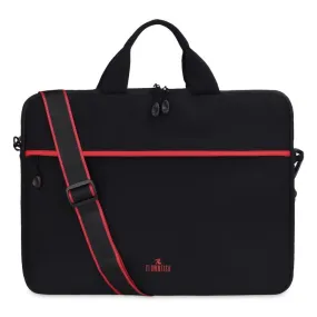 Laptop Sleeve with Shoulder Strap & Trolley Strap | 15.6 inch | Black | 2.5L Capacity