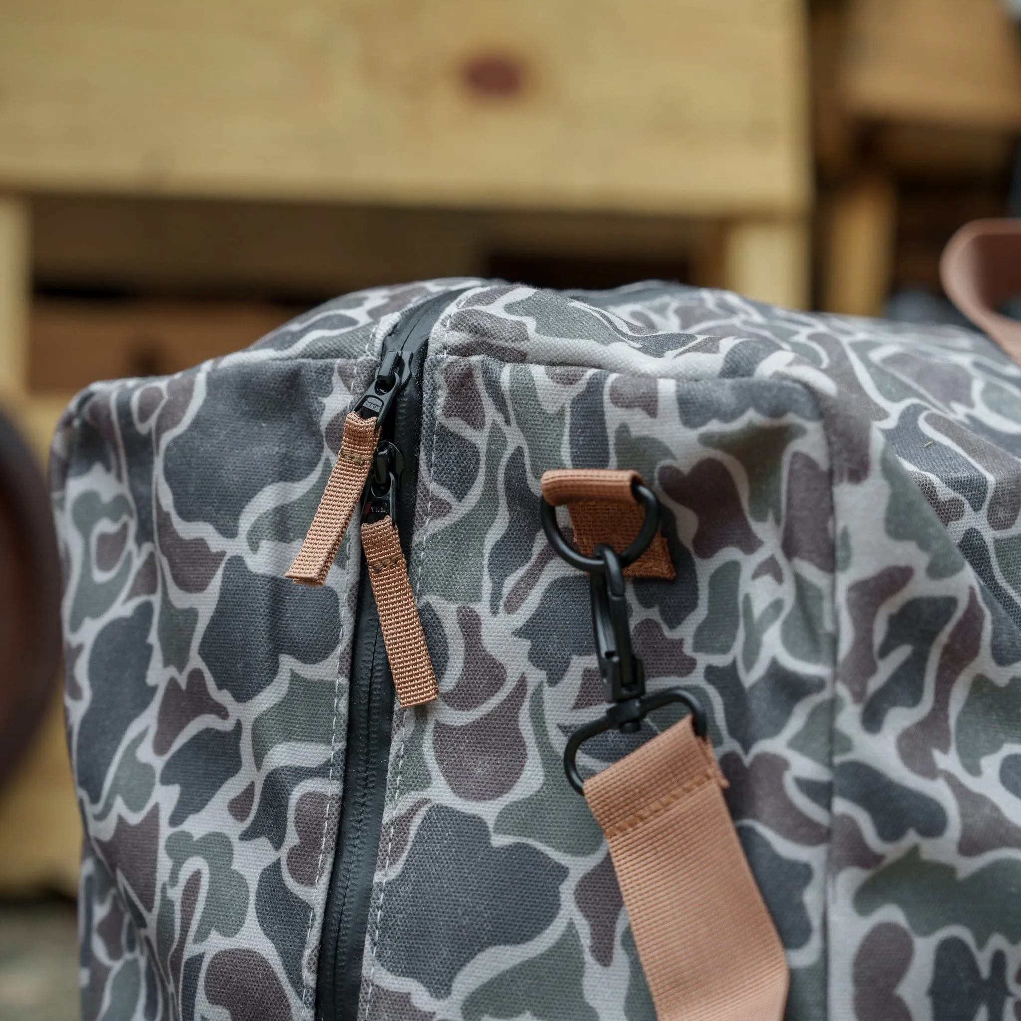 Large 57.5L Waxed Waterproof Duffle Bag