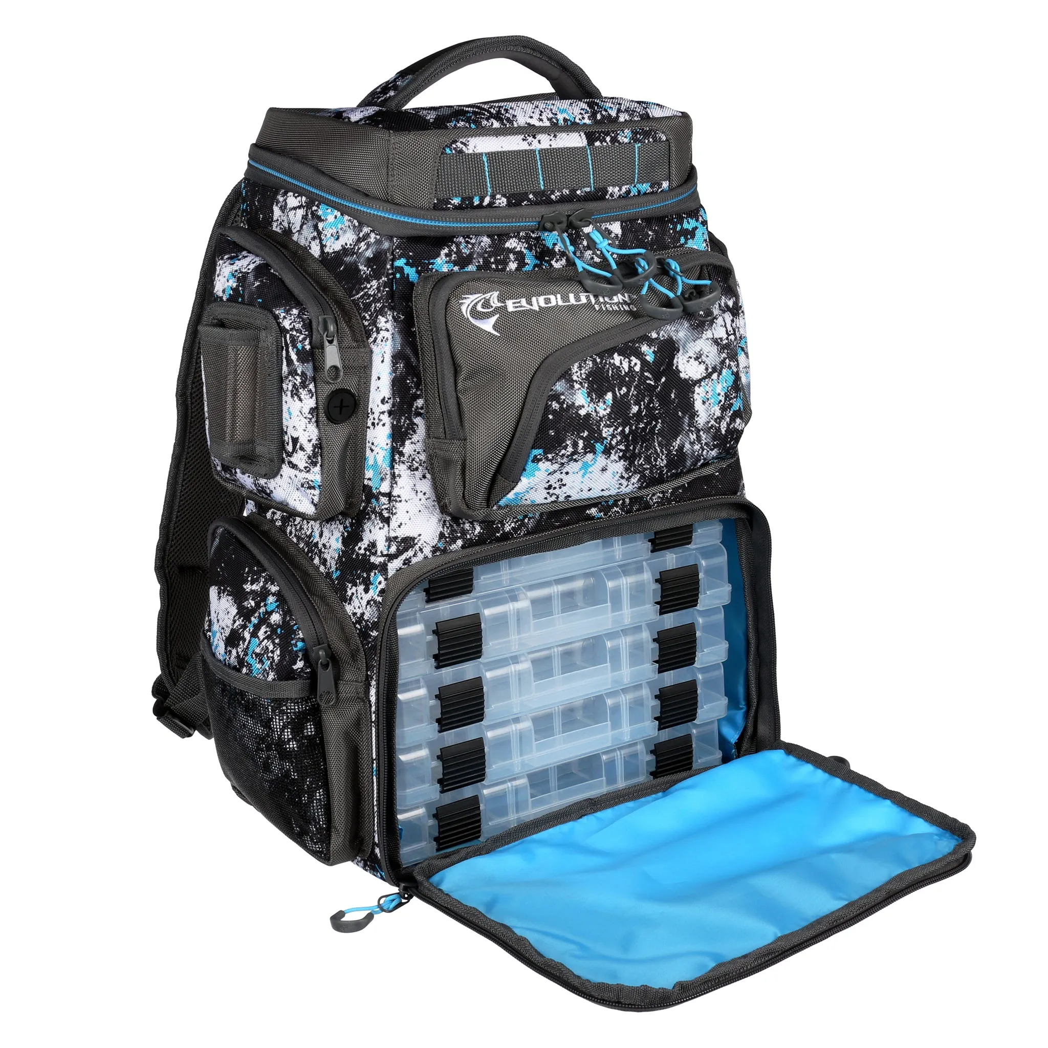 Largemouth 3600 Tackle Backpack with Cooler Top