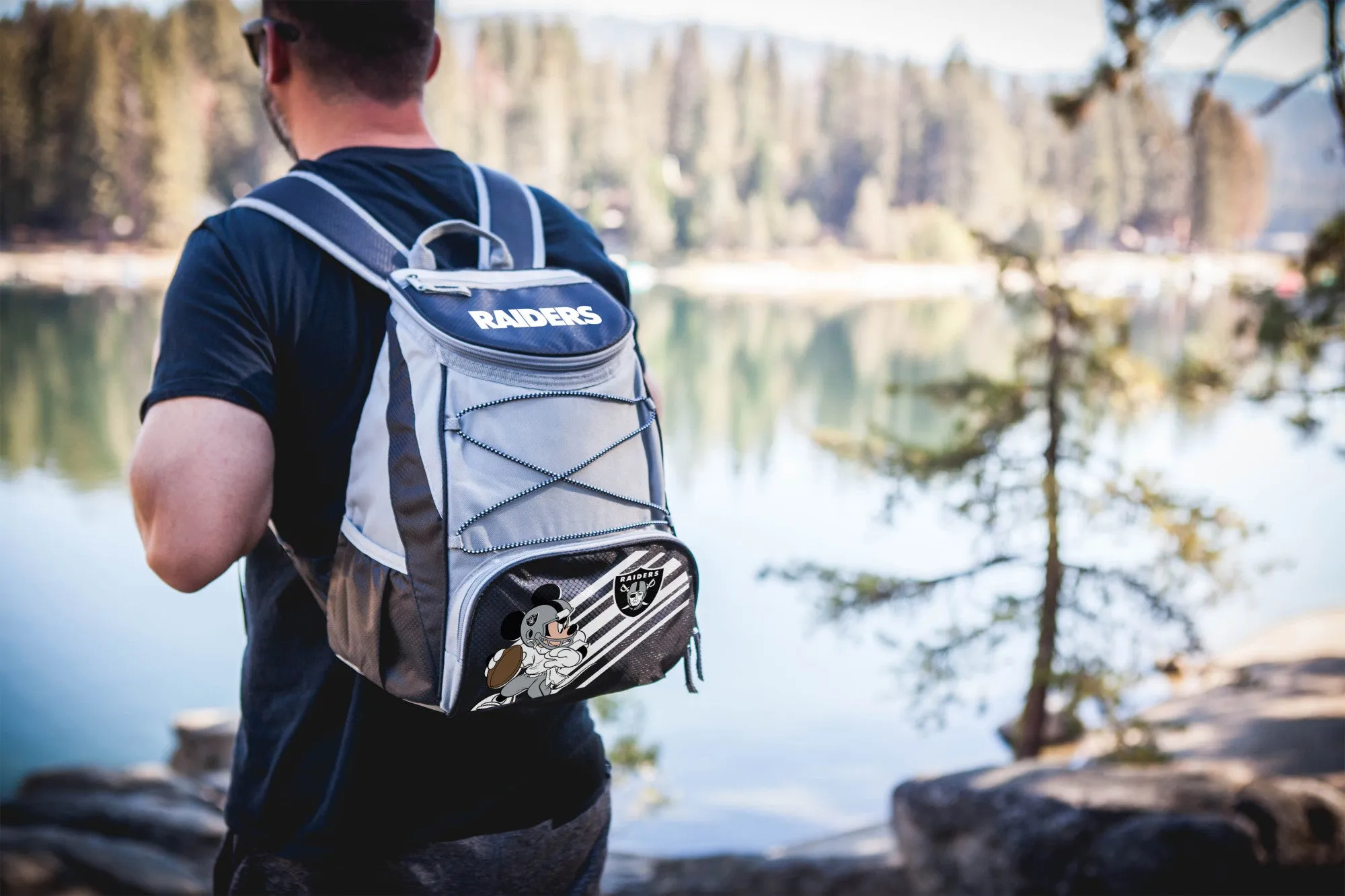 Las Vegas Raiders Mickey Mouse - PTX Backpack Cooler