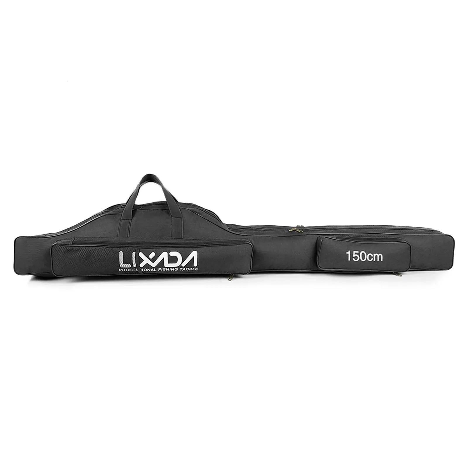 Lixada 210cm  Fishing Bag Portable Folding Fishing Rod Reel Bag Fishing Pole Gear Tackle Tool Carry Bag Storage Bag Organizer