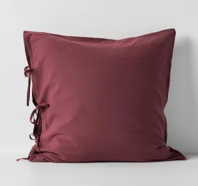 Maison Vintage European Pillowcase Syrah