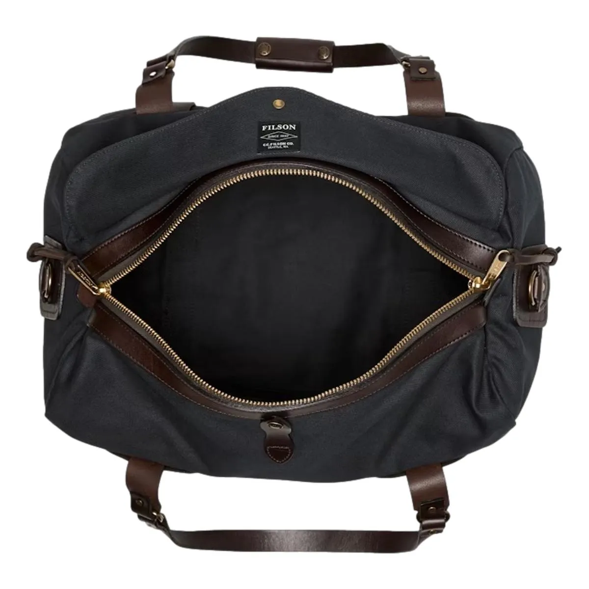 Medium Rugged Twill Duffle Bag Navy