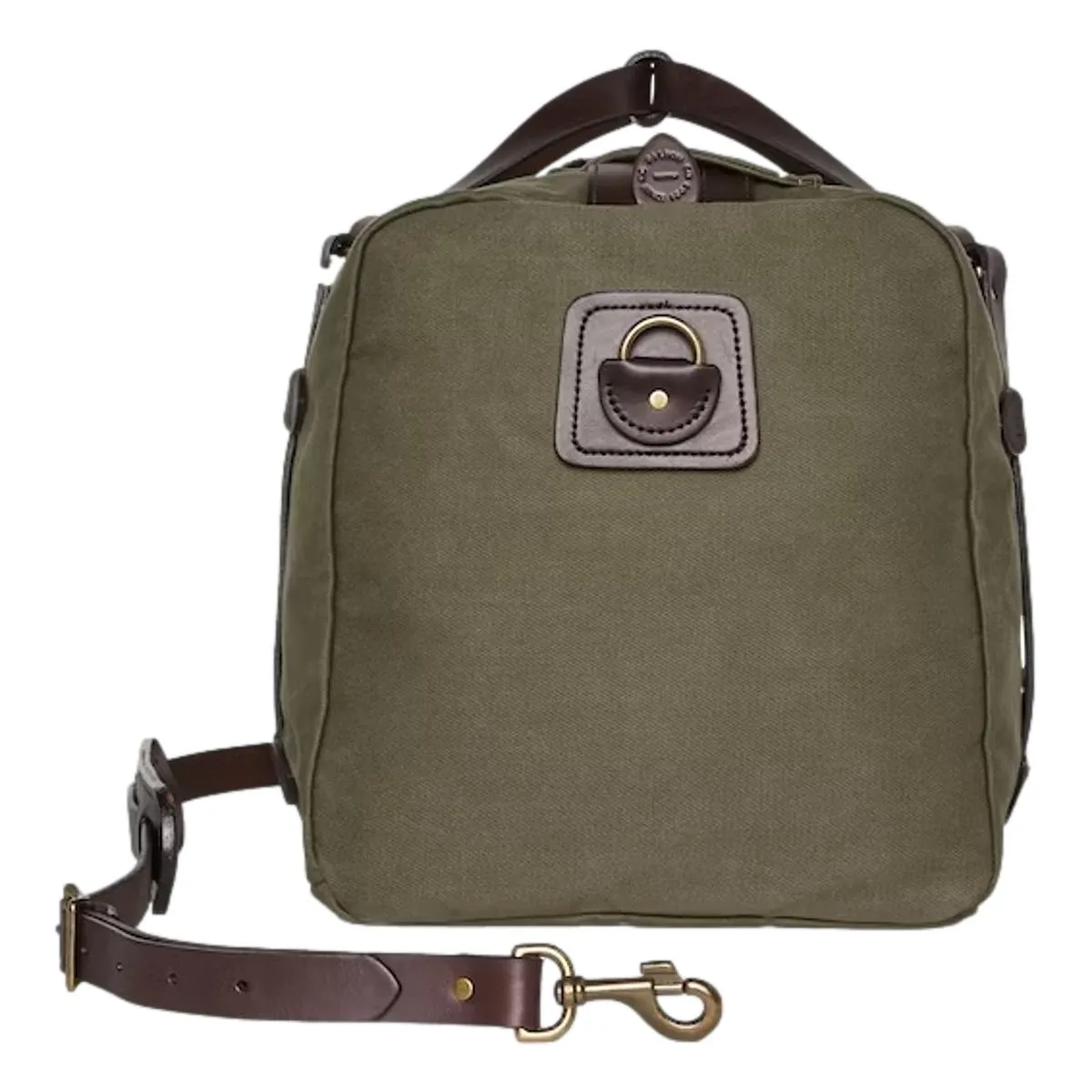 Medium Rugged Twill Duffle Bag Otter Green