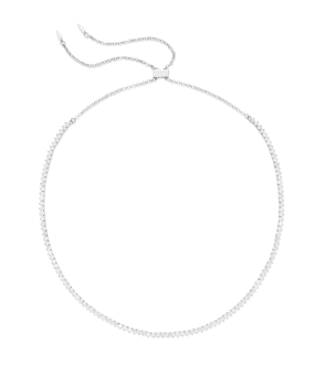 Mercer Slider Tennis Necklace