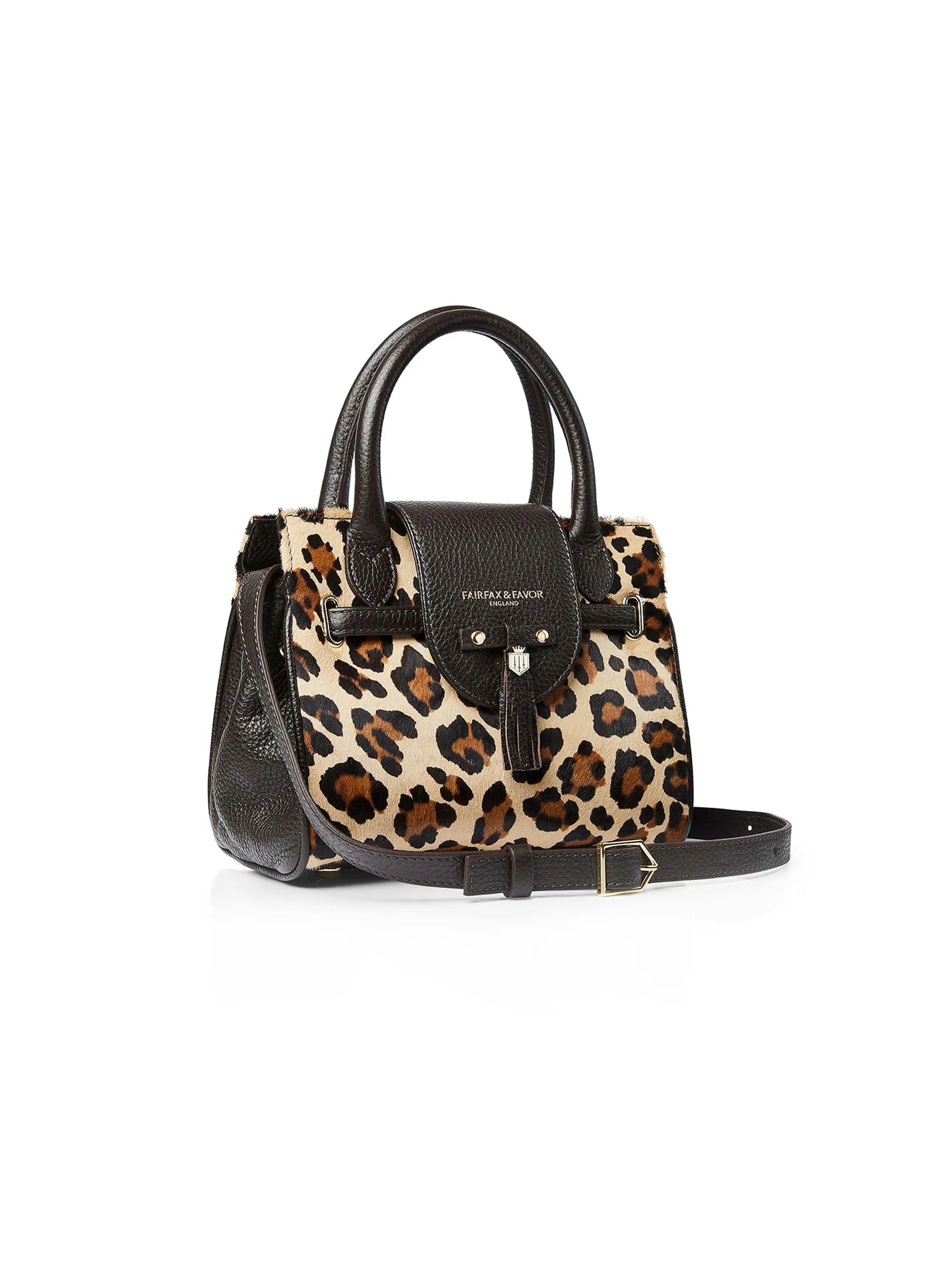 Mini Windsor Handbag - Jaguar Haircalf