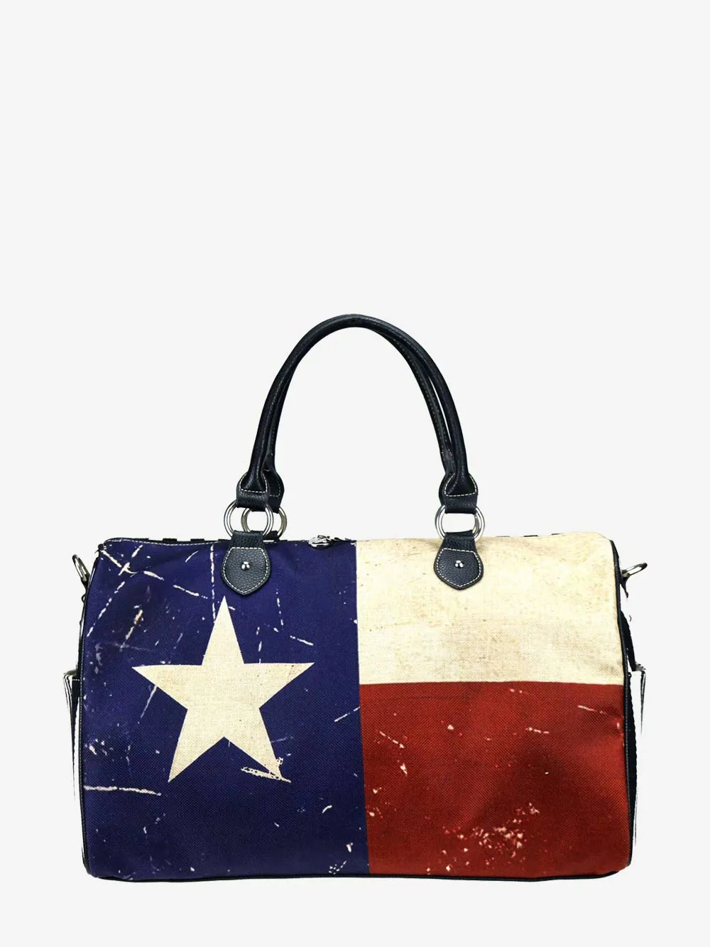 Montana West Texas Flag Canvas Weekender Bag