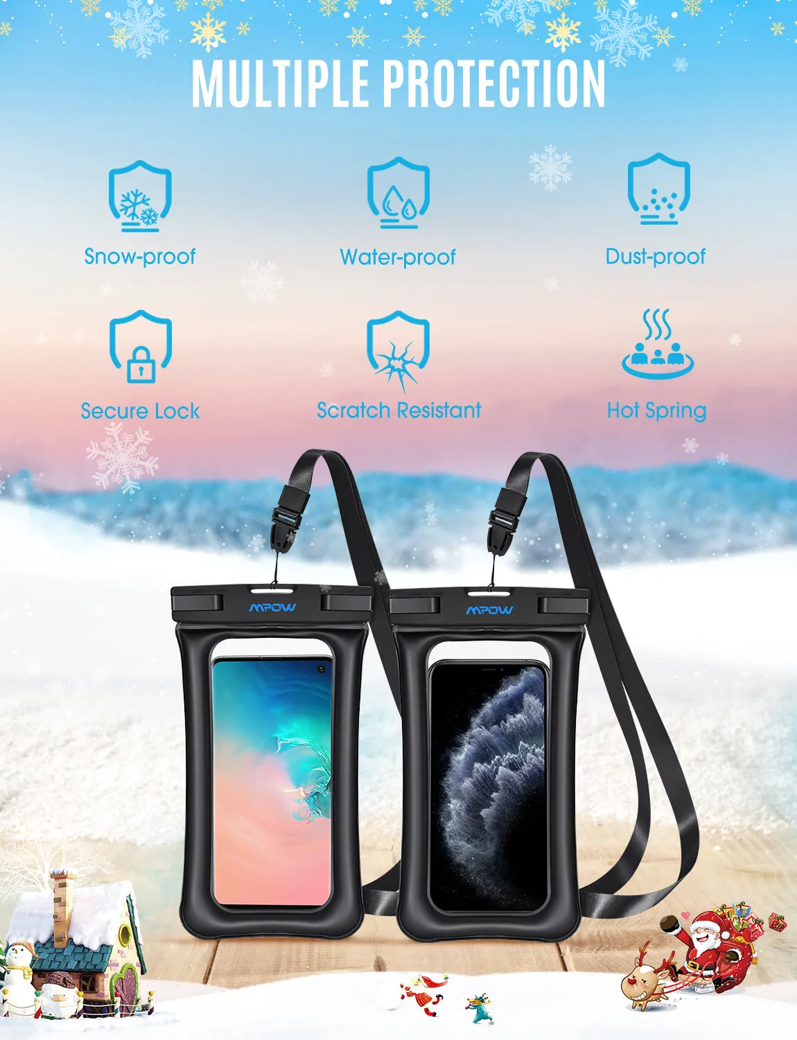 MPOW PA084A Waterproof Phone Pouch