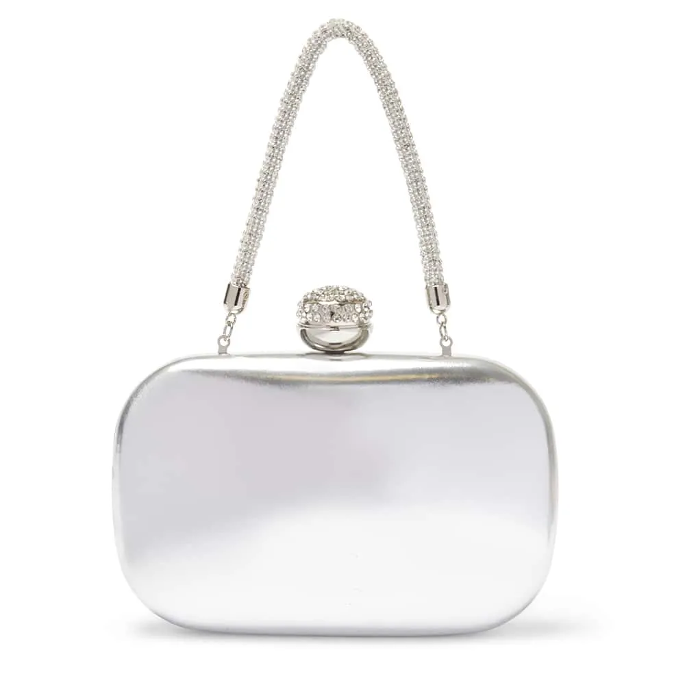 Myllie Handbag in Silver Metallic