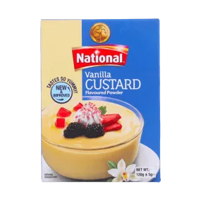 NATIONAL VANILLA CUSTARD POWDER 120GM