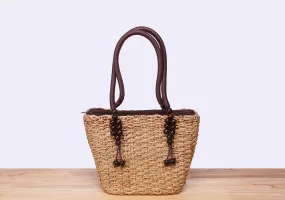 NATTIWA Straw Tote Bag