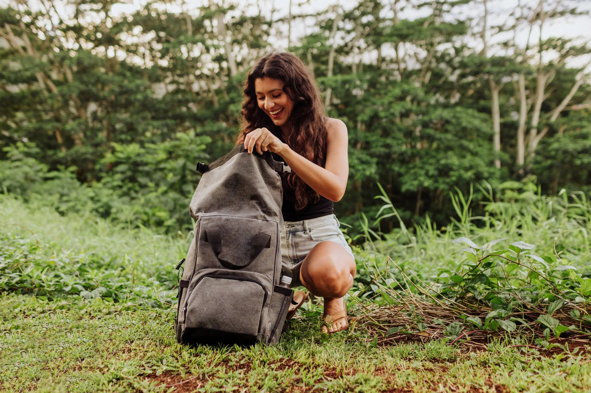 New England Patriots - On The Go Roll-Top Backpack Cooler