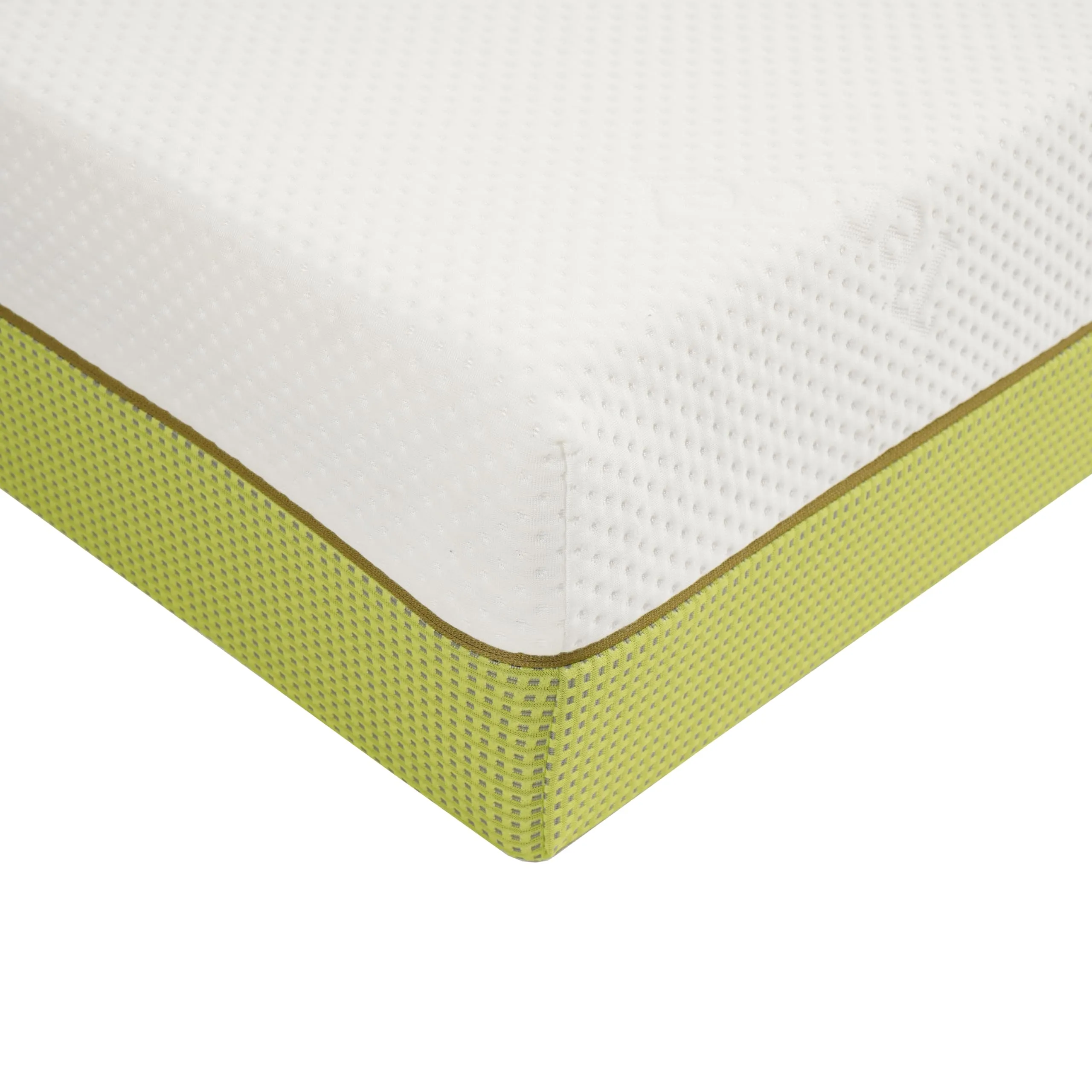 Nilkamal SLEEP ECOAIR™ 100% Natural Latex Foam Mattress, Cool Tencel Fabric, Ideal Softness-to-Support Ratio (Queen, 72X60X8, White & Green)