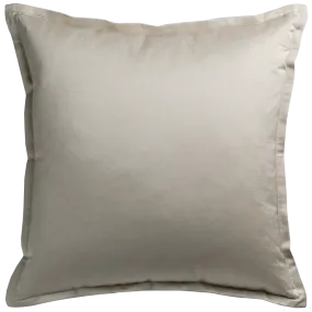 Old Hollywood Cushion with Self Flange - Silver