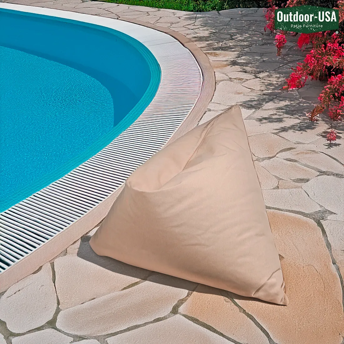 Outdoor-USA Triangular Bean Bag