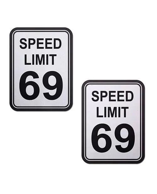 Pastease Premium Speed Limit 69 - White/black O/s