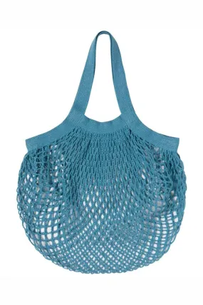 Petite Le March Blue Net Shopping Bag