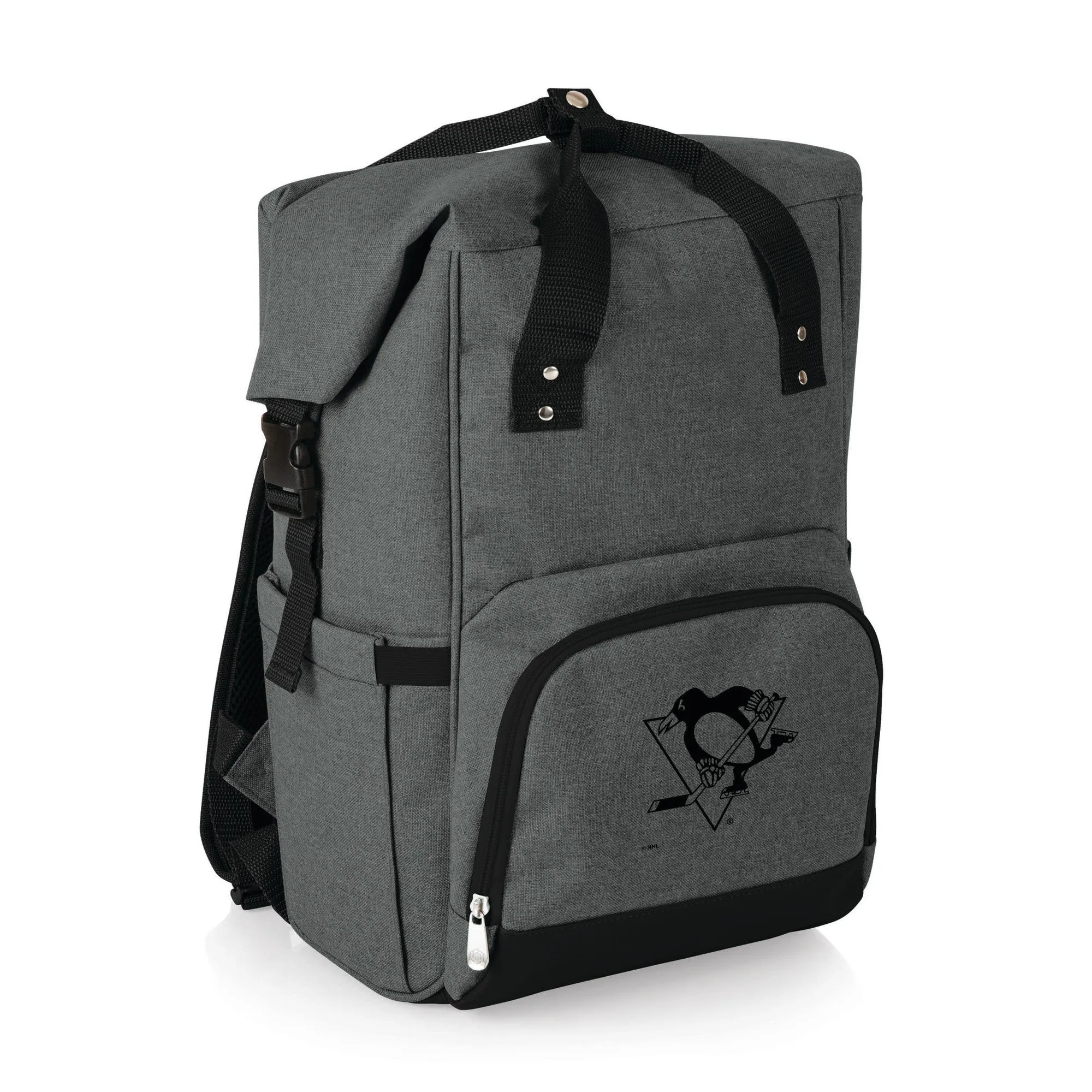 Pittsburgh Penguins - On The Go Roll-Top Backpack Cooler