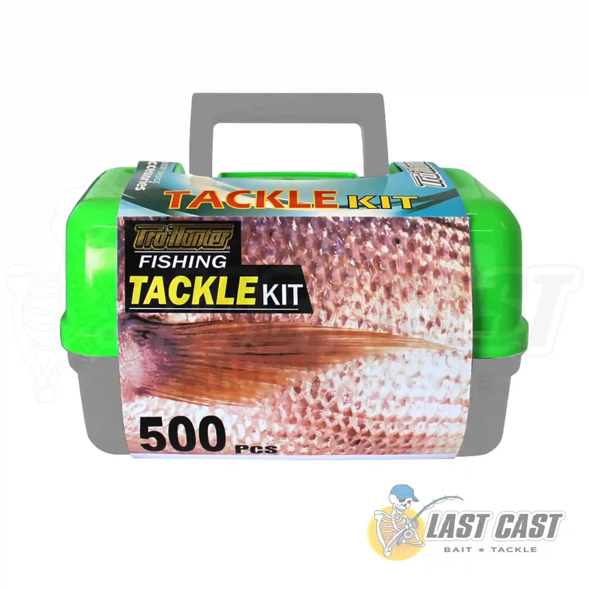 PRO HUNTER - 500 PIECE FISHING TACKLE KIT