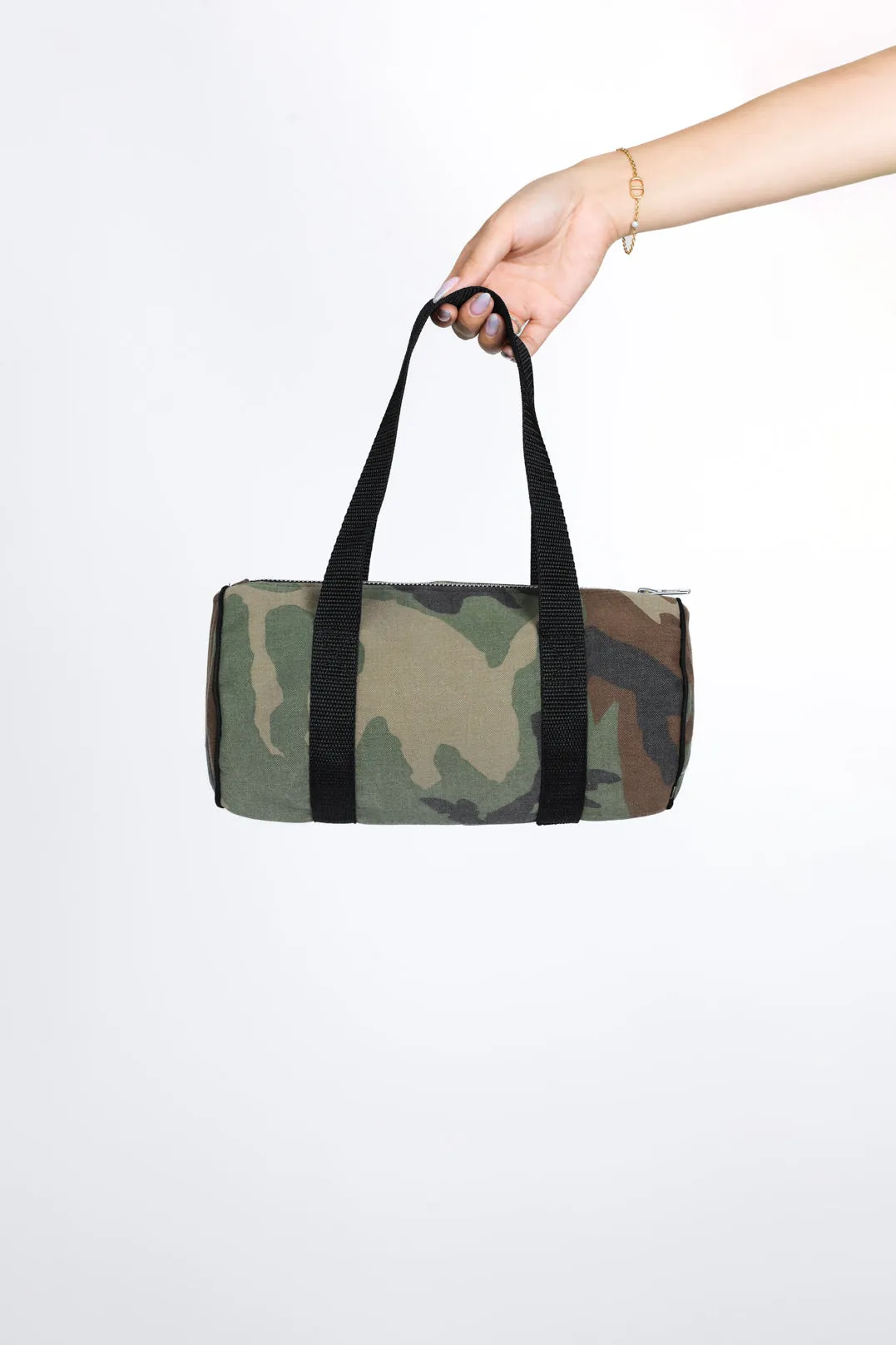 Rework Camo Mini Duffle Bag