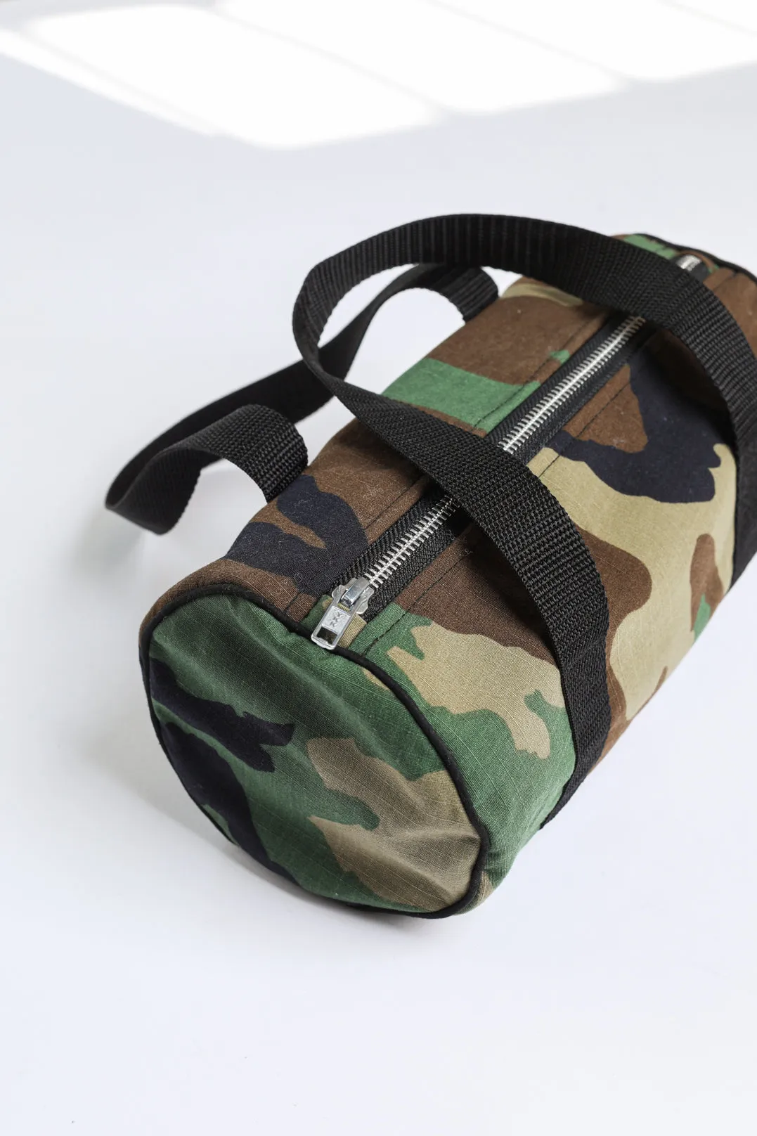 Rework Camo Mini Duffle Bag