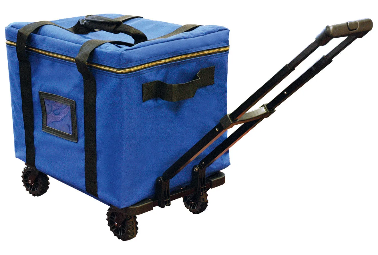 Rolling Supply Bag with Keyless Security™ and Heavy Duty Wheels