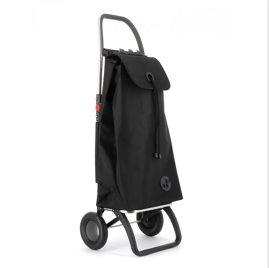 Rolser I-Max MF Logic 2 Wheels Folding Shopping Trolley - Black