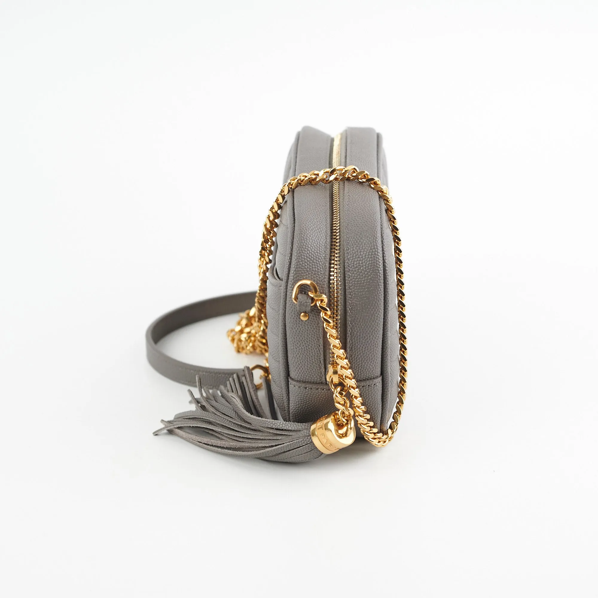 Saint Laurent Lou Mini Bag Grey