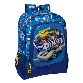 School Bag Hot Wheels Sonny Navy Blue 32 x 42 x 14 cm