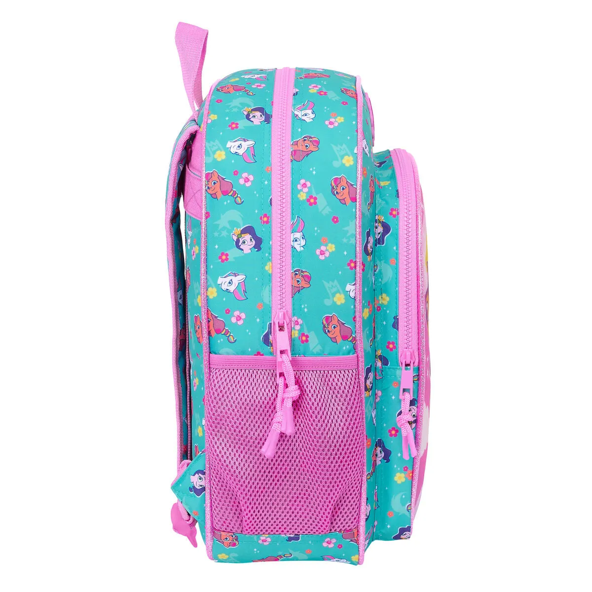 School Bag My Little Pony Magic Pink Turquoise 32 x 38 x 12 cm