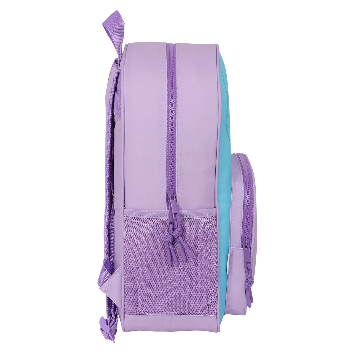 School Bag Stitch Sweet Blue Lilac 33 x 42 x 14 cm