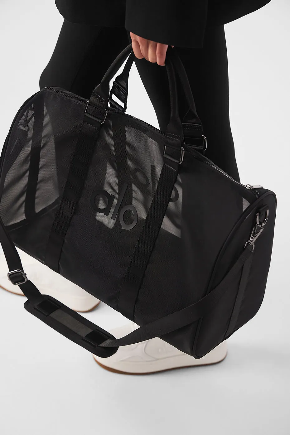 Sheer Duffle - Black