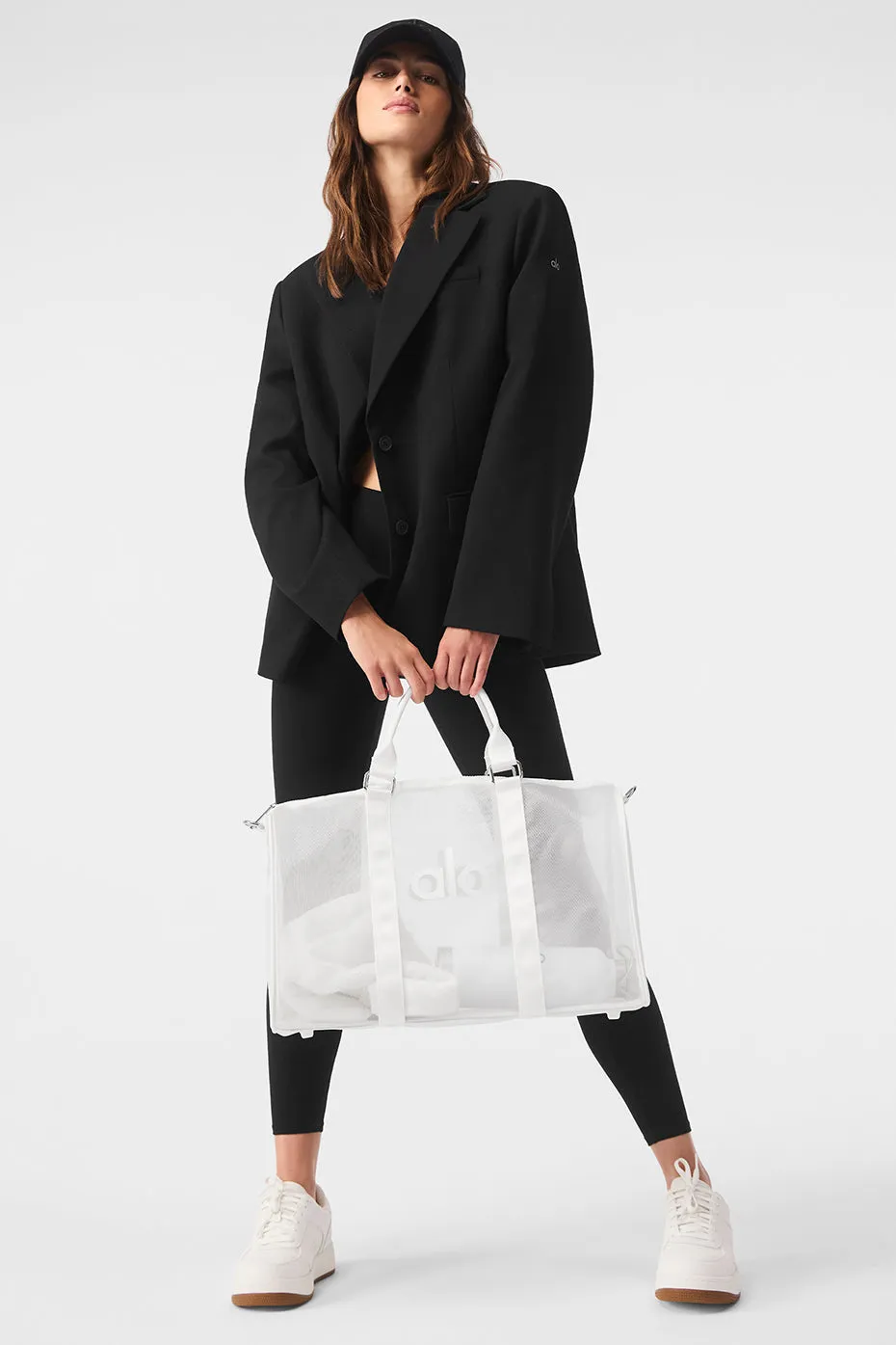 Sheer Duffle - White