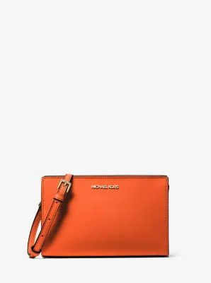 Sheila Small Faux Saffiano Leather Crossbody Bag