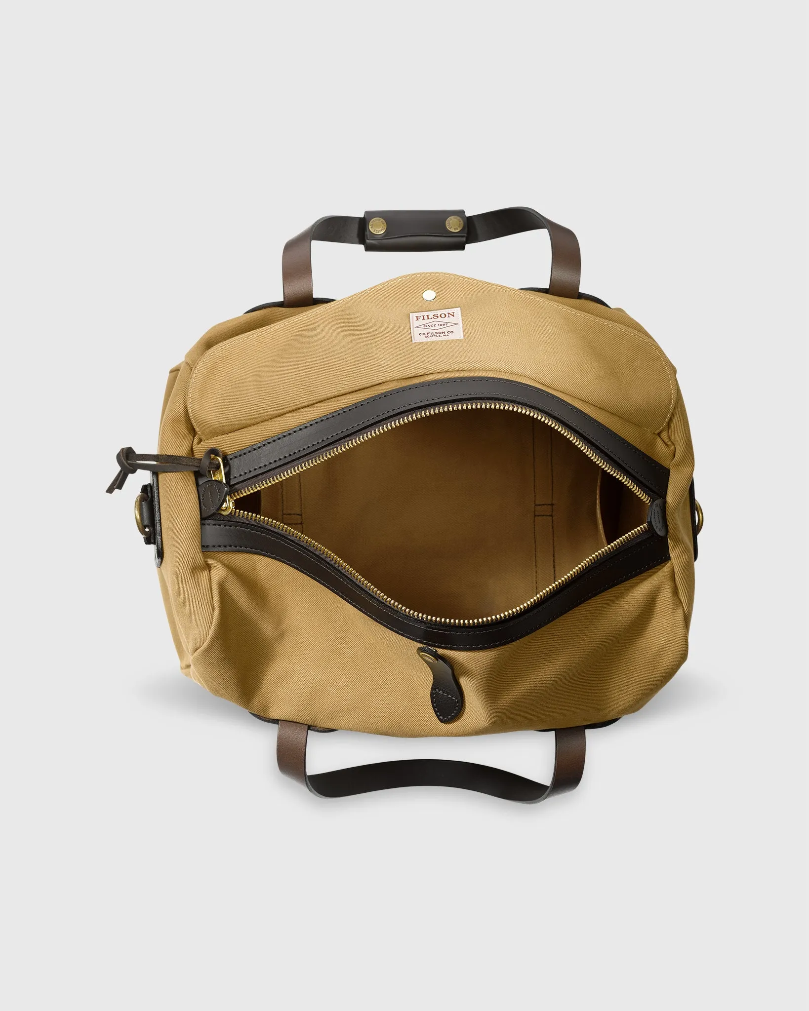 Small Duffle Bag in Tan