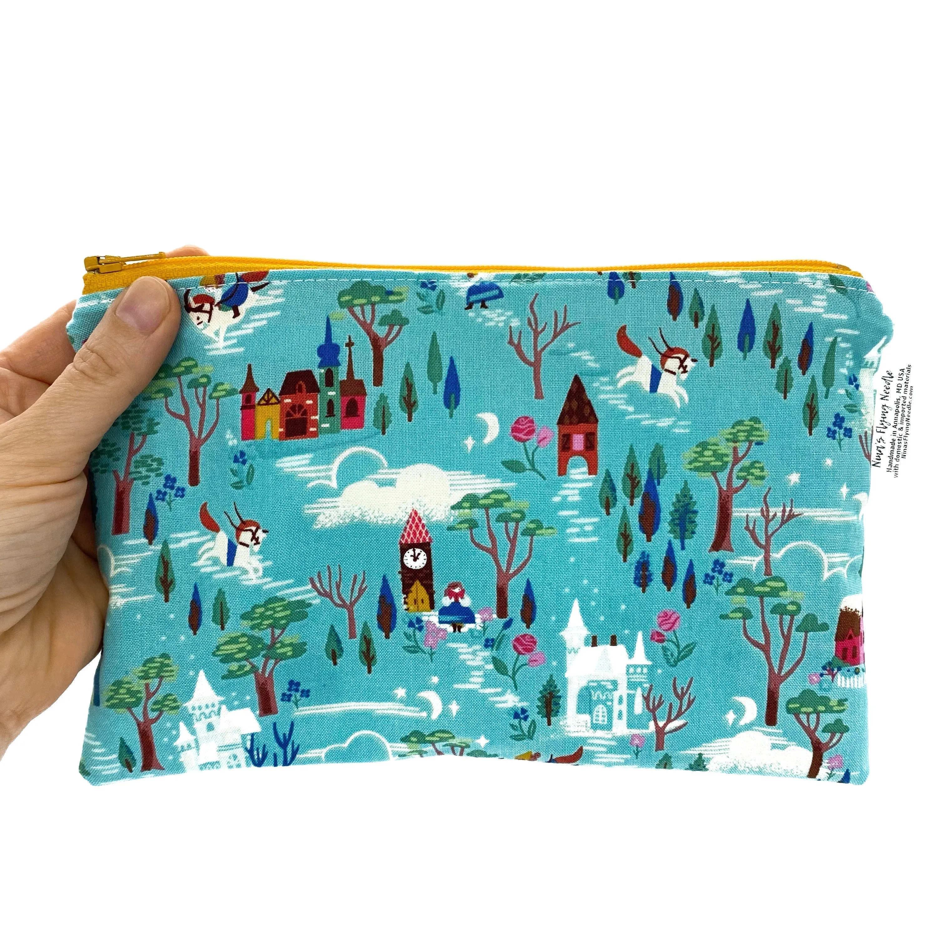 Snack Sized Reusable Zippered Bag Polar Bears