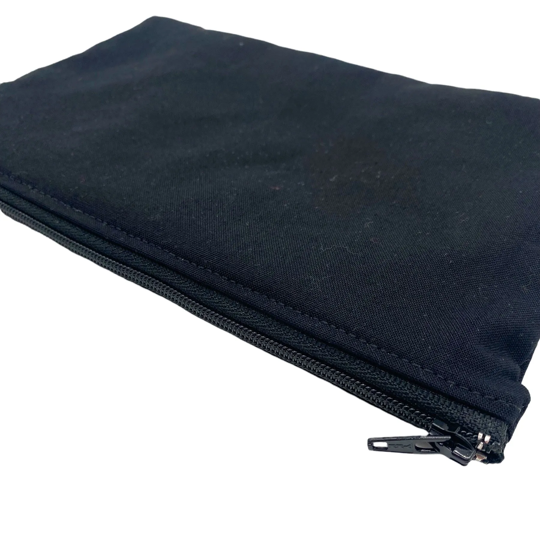 Snack Sized Reusable Zippered Bag Solid Black