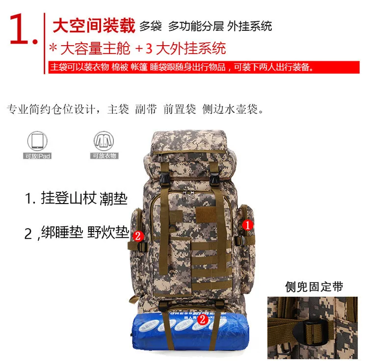 Sport Outdoor Fashionable Style Swagger Bag Polyamides and Nylon Backpack for Travel or Business