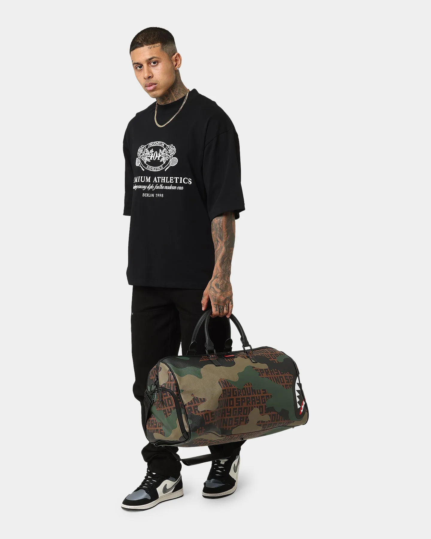 Sprayground Camo Infinity Duffle Bag Camo