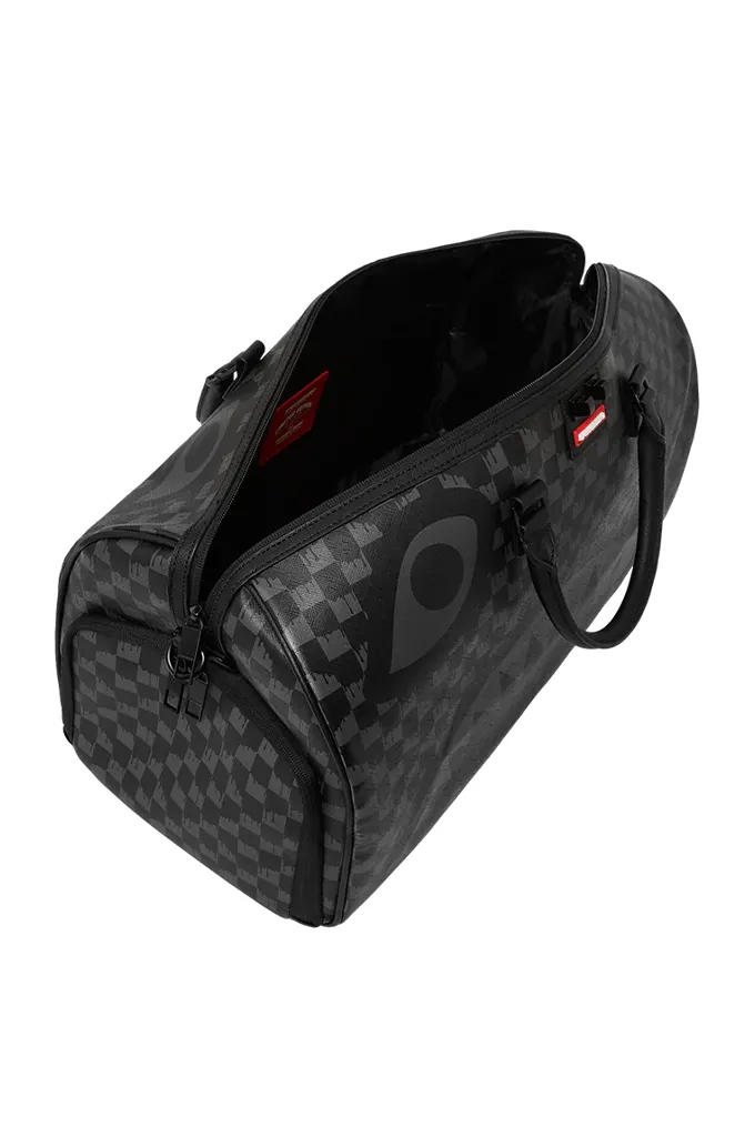 Sprayground Hangover Drip Check Duffle Bag