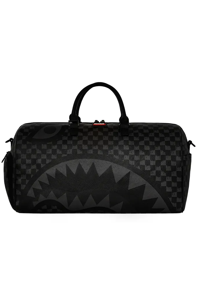 Sprayground Hangover Drip Check Duffle Bag