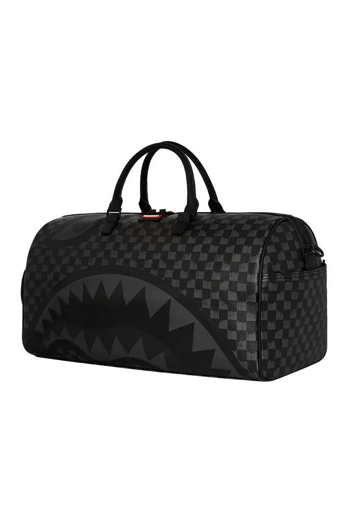 Sprayground Hangover Drip Check Duffle Bag