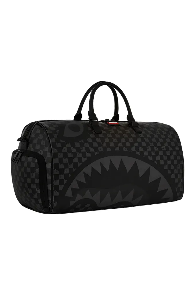 Sprayground Hangover Drip Check Duffle Bag